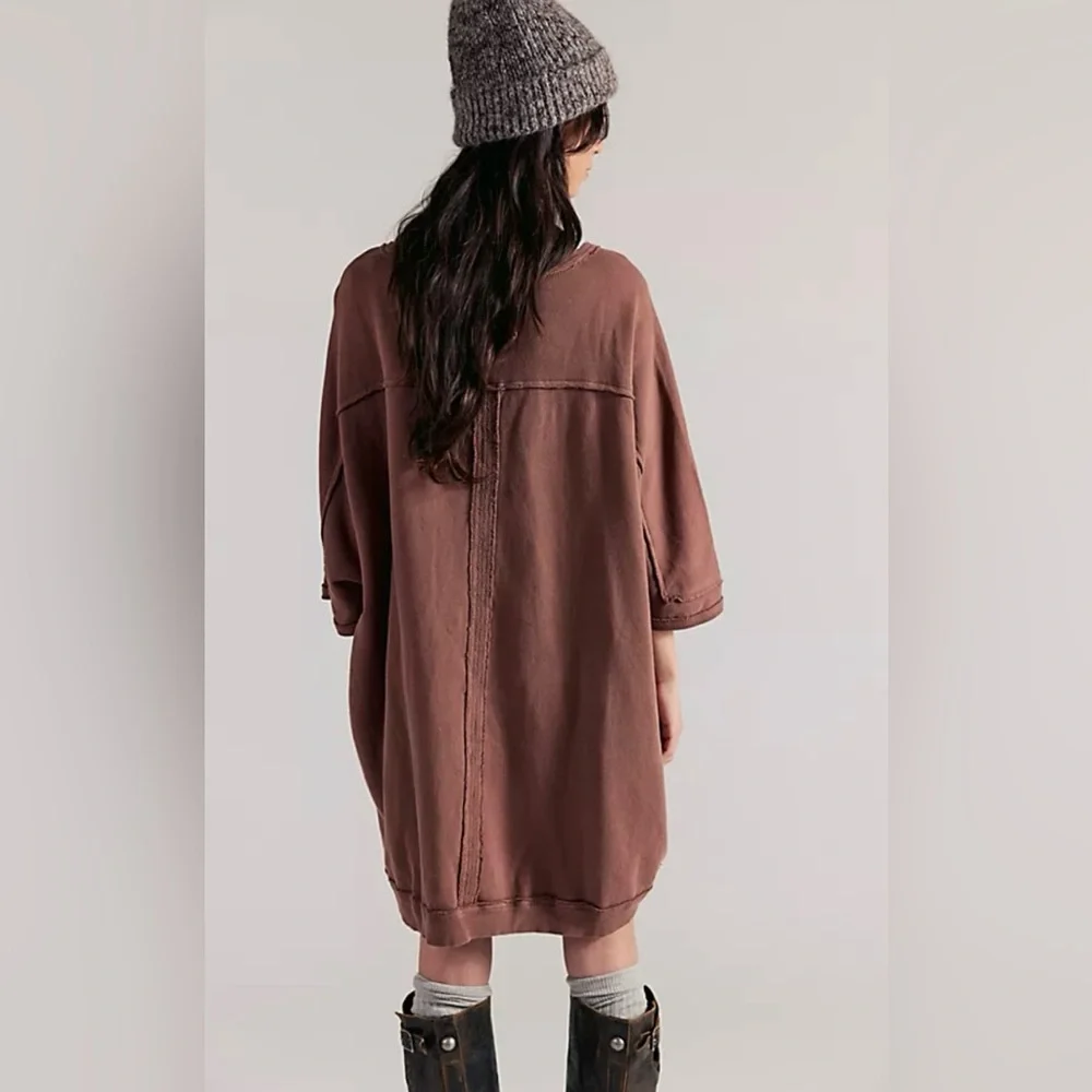 NWOT Free People We the Free Mari Muscle pullover - Picture 3 of 9